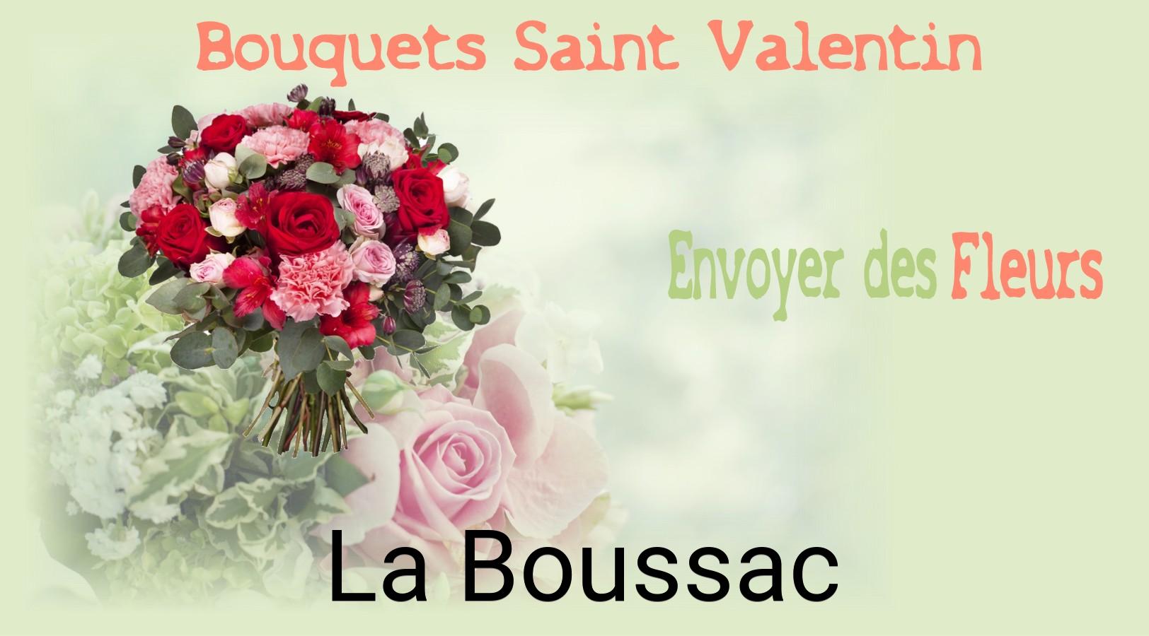 Roses de Saint-Valentin livrées à La Boussac